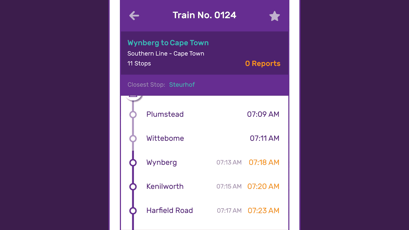 Wizzherd Train Tracking and Movement Monitoring