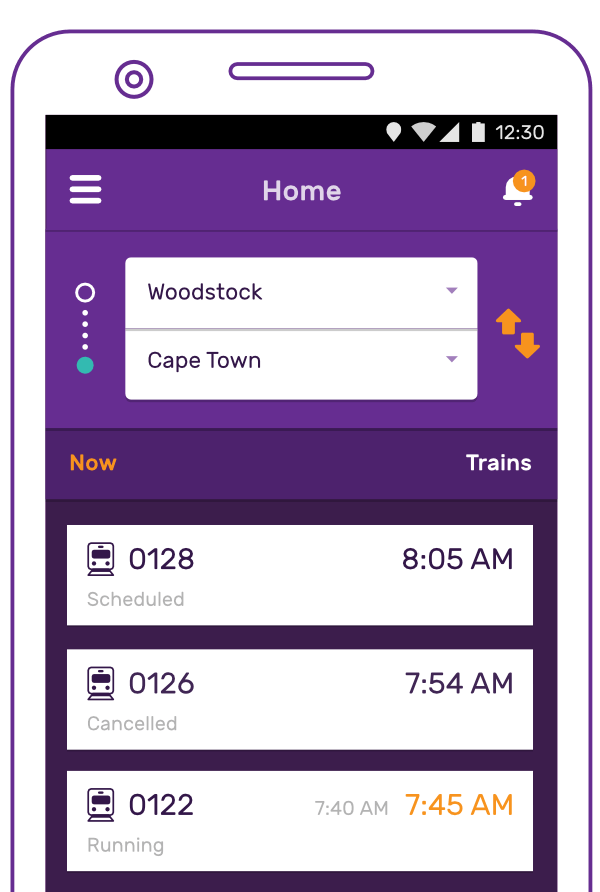 Wizzherd is mobile app for Metrorail train commuters.